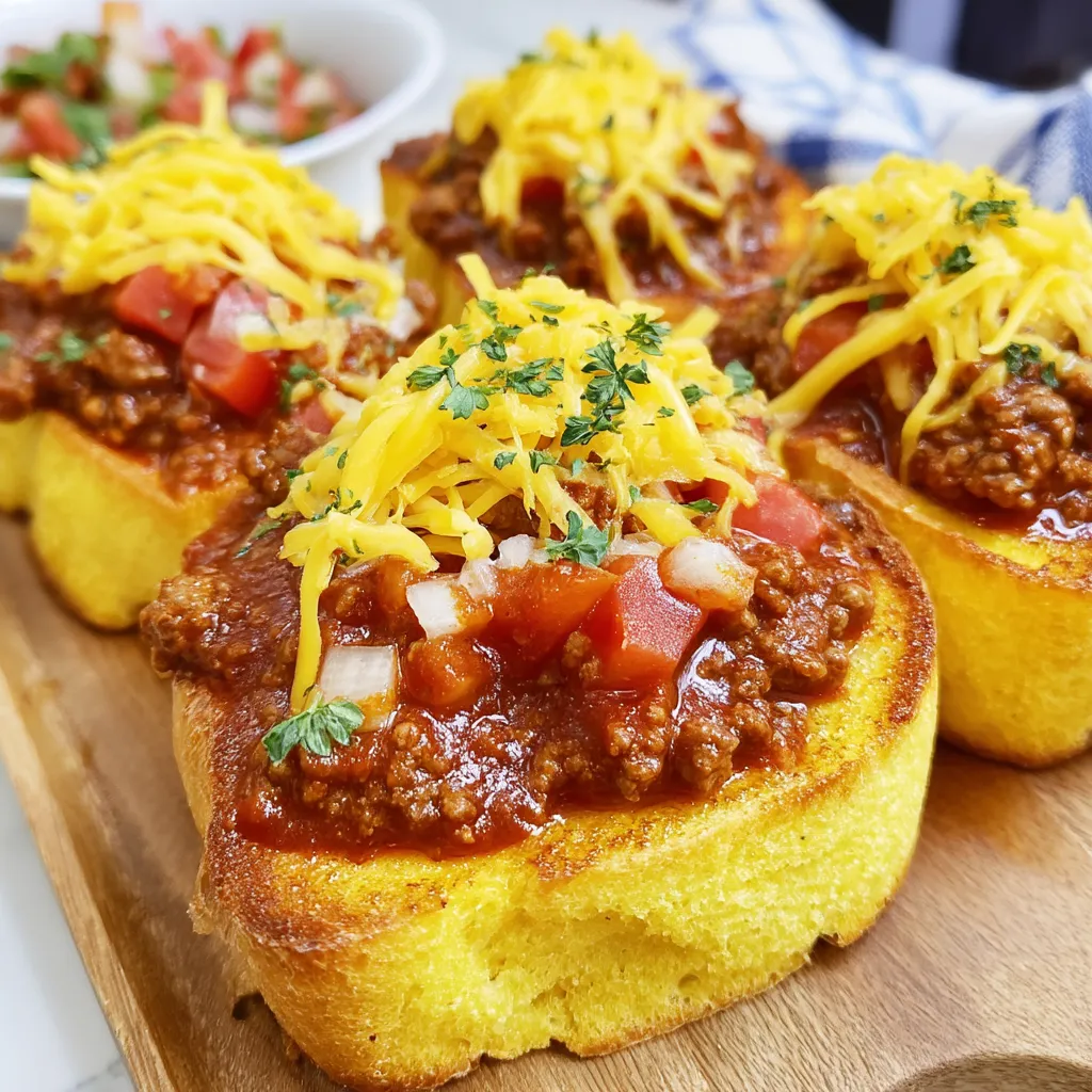 Texas Toast Sloppy Joes