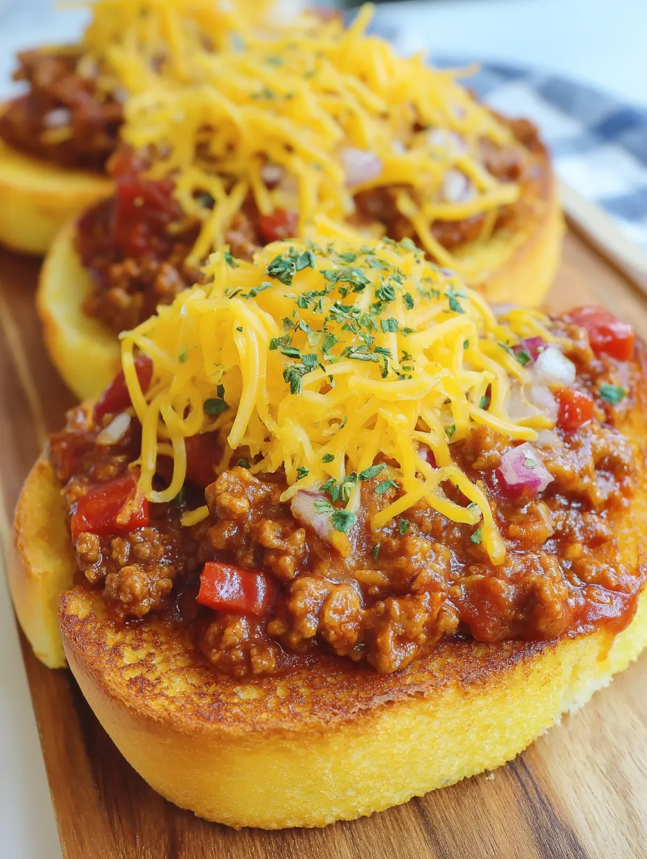 Texas Toast Sloppy Joes