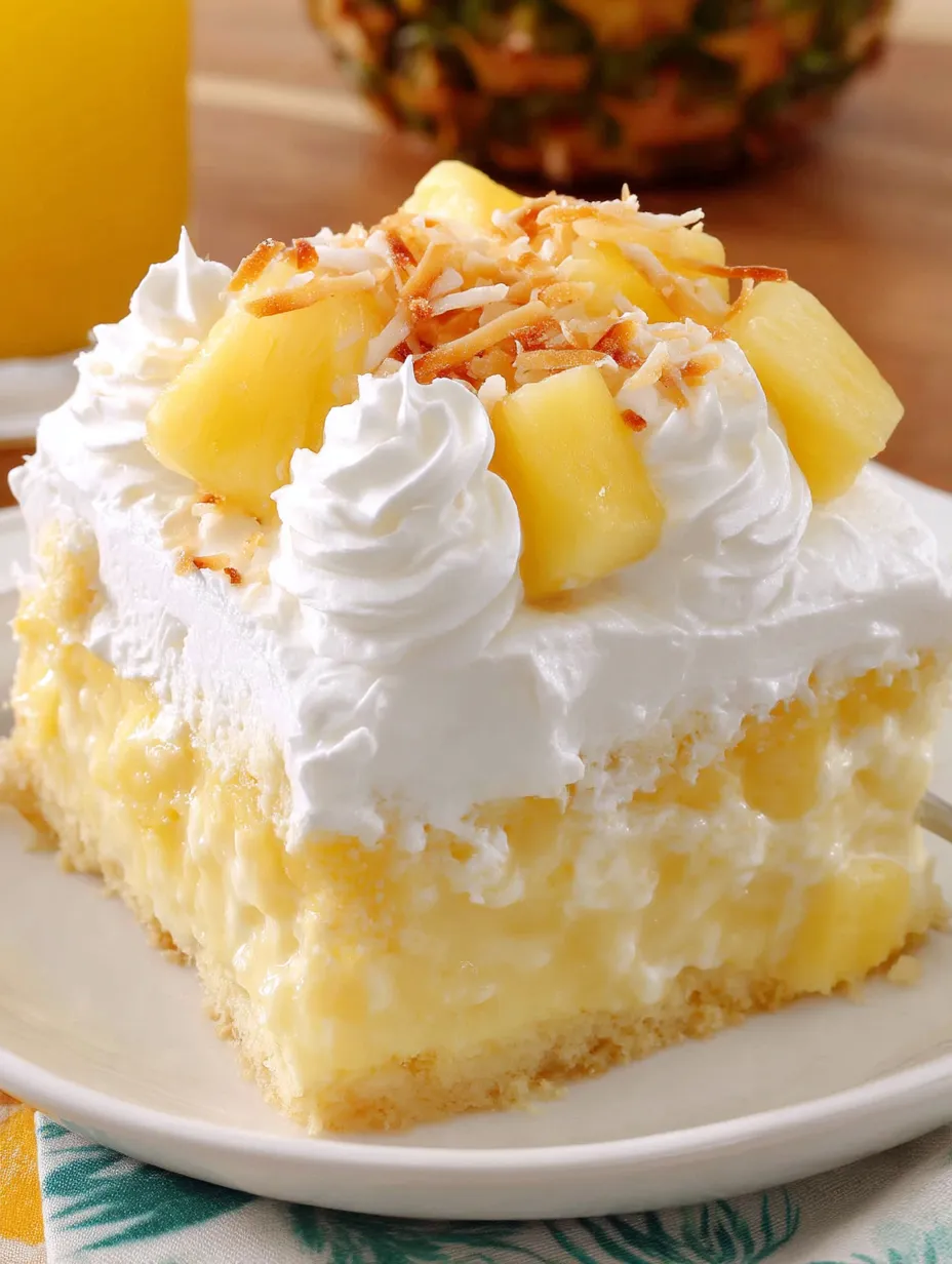 Hawaiian Poke Cake