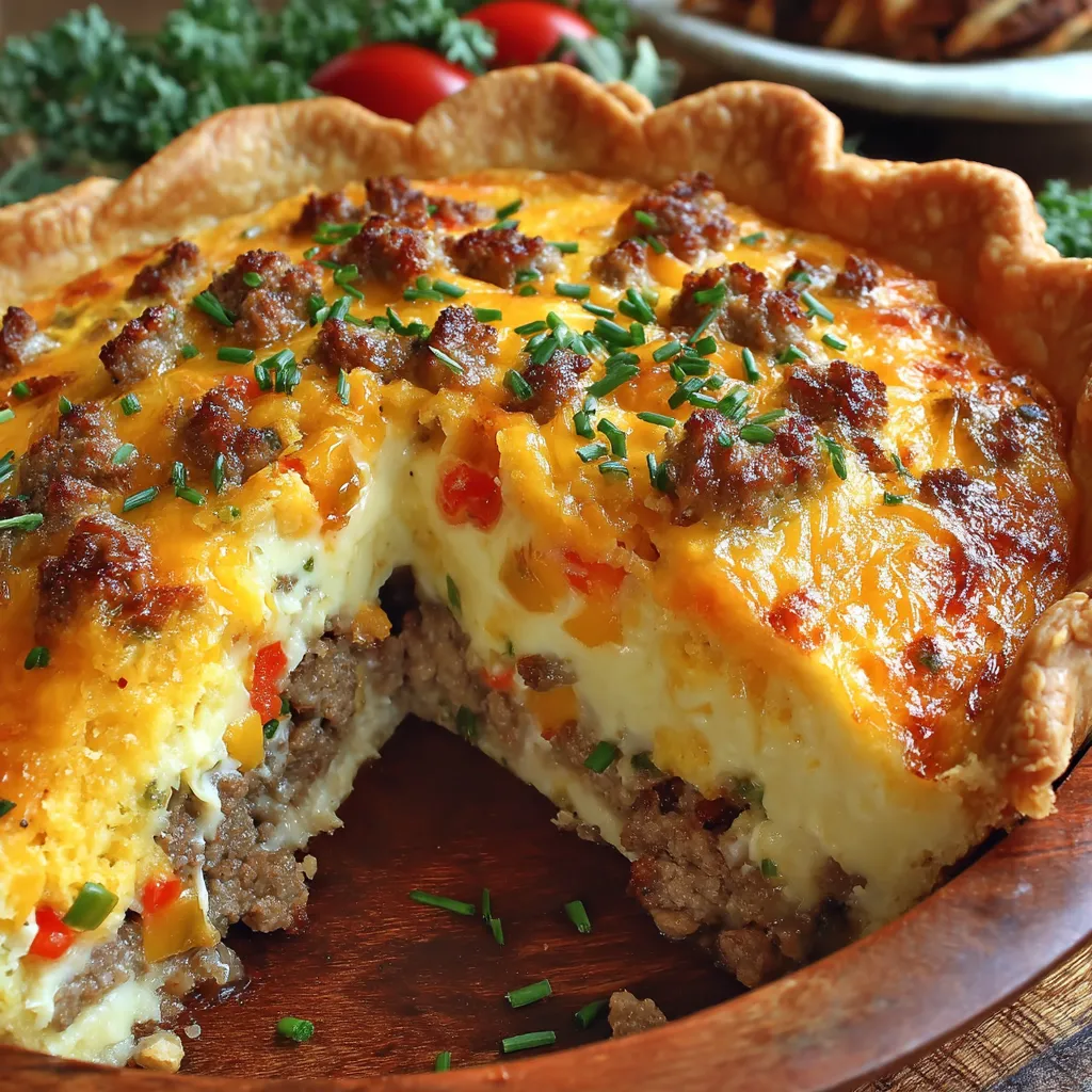 Monterey Sausage Pie