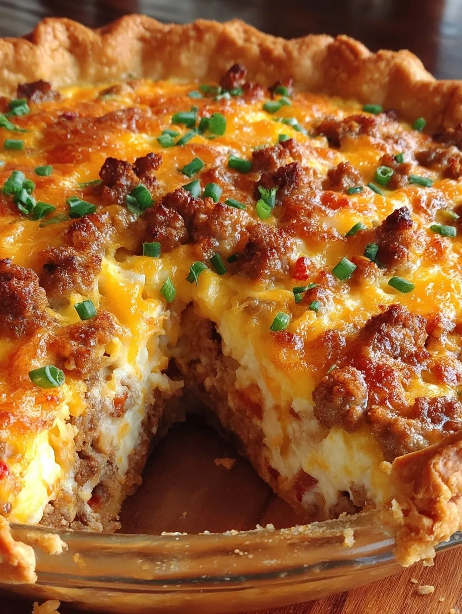 Monterey Sausage Pie