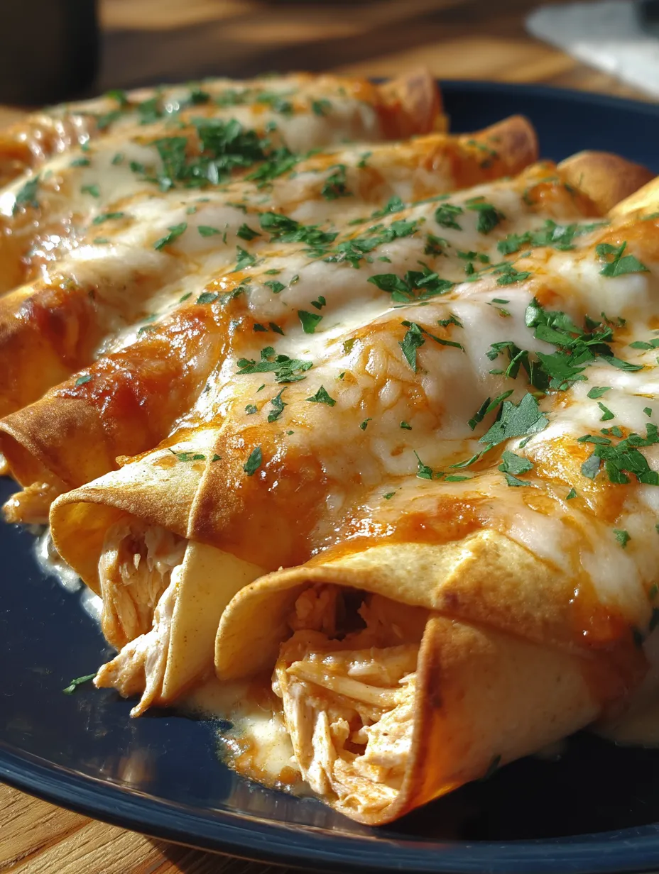 Baked Cream Cheese Chicken Taquitos