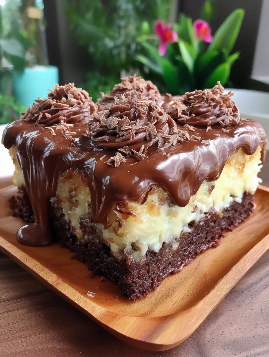 Choco Coconut Dream Cake