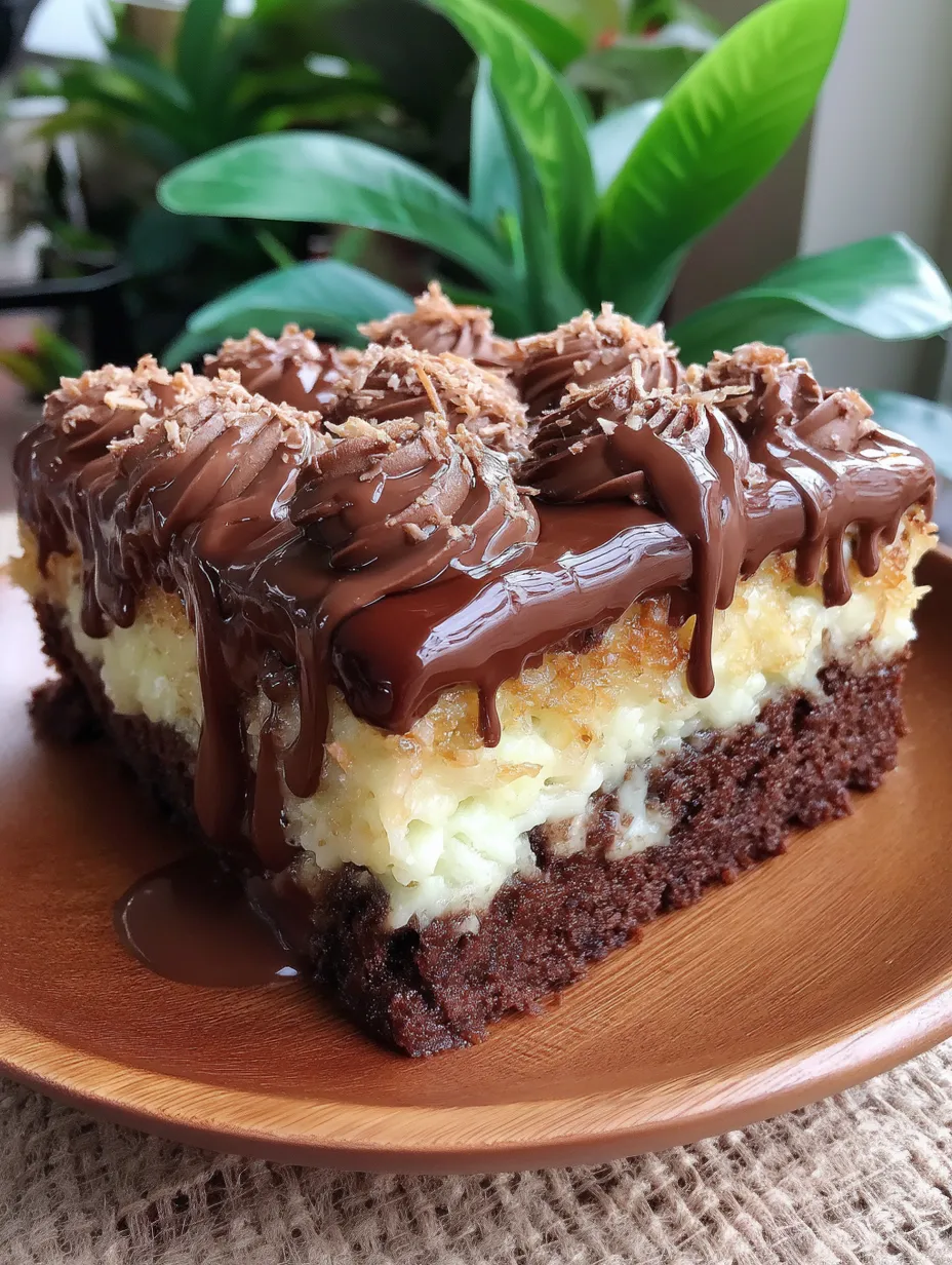 Choco Coconut Dream Cake