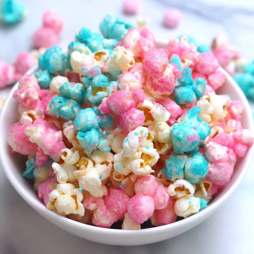 Cotton Candy Popcorn