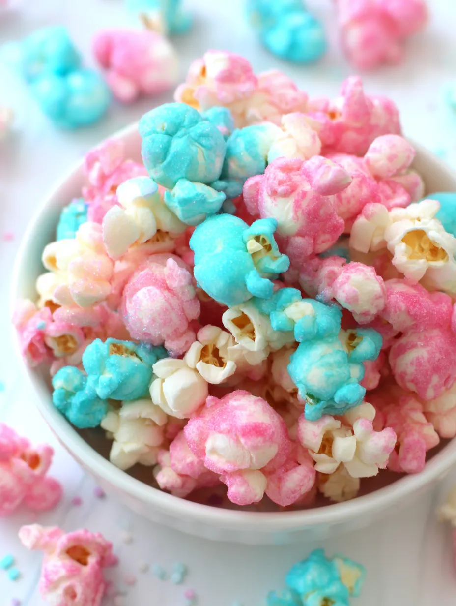 Cotton Candy Popcorn