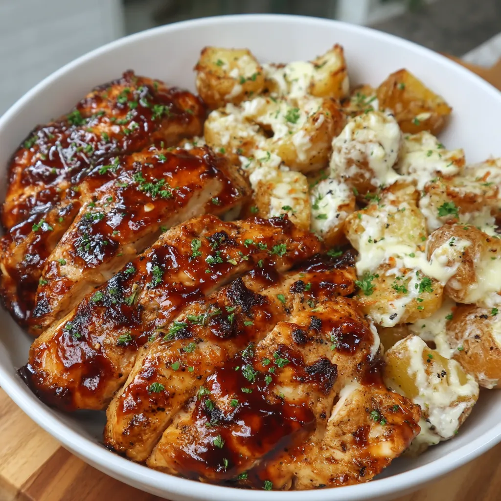 High Protein Honey BBQ Chicken