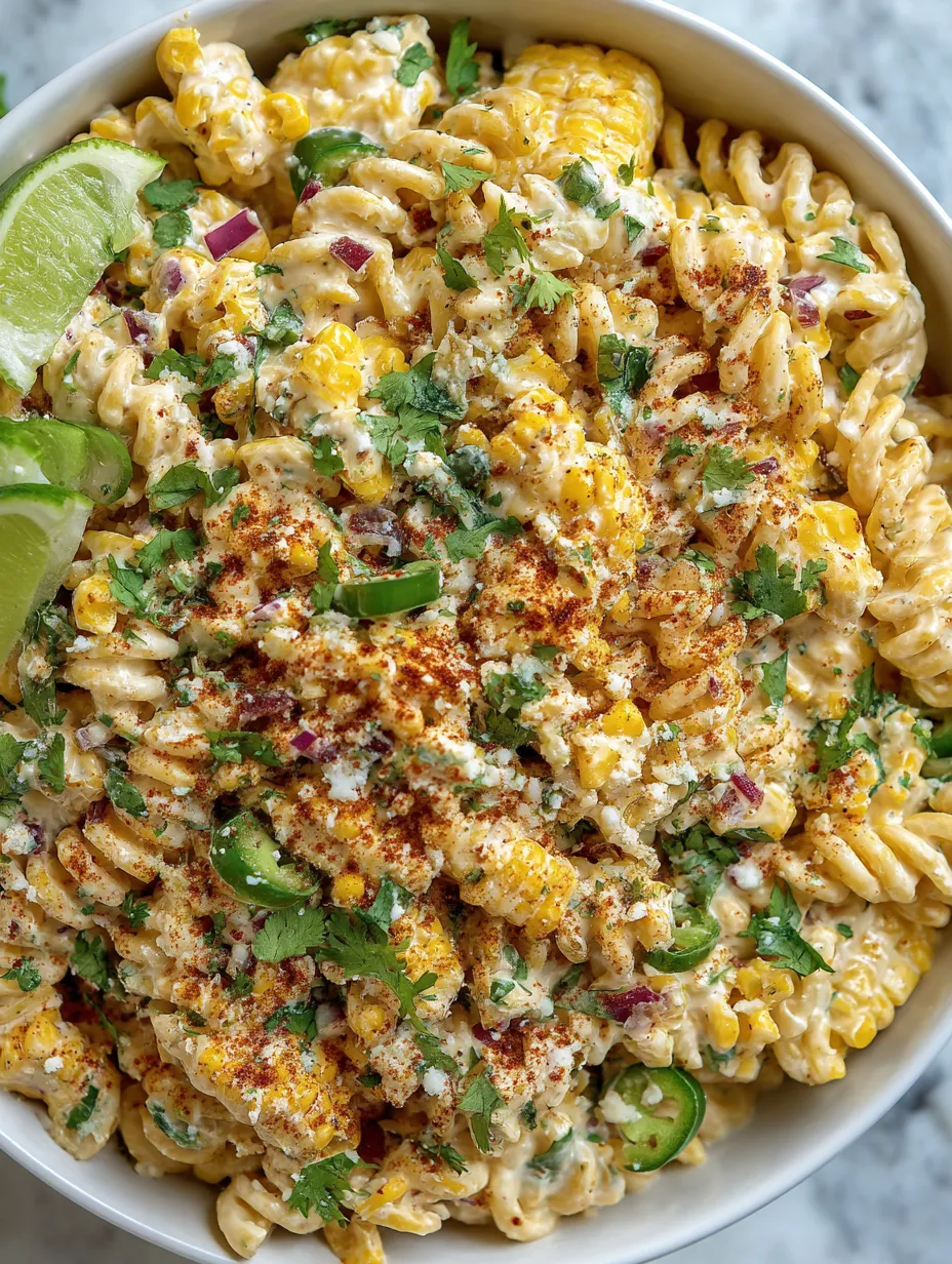 Mexican Street Corn Pasta Salad