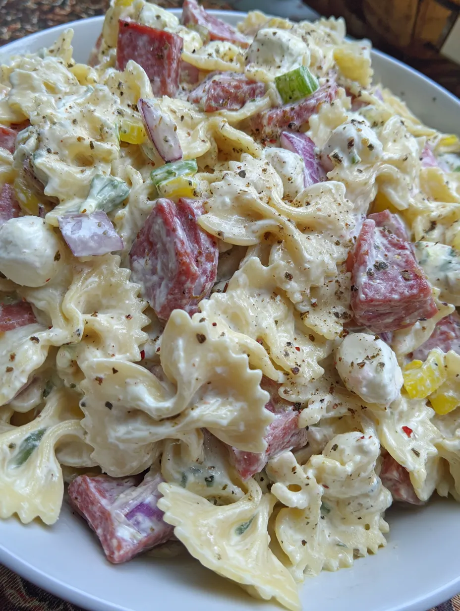 Italian Combo Pasta Salad