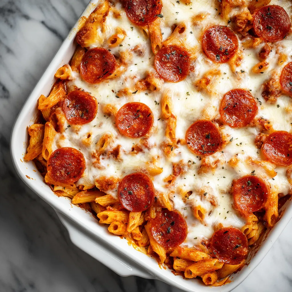 Pizza Pasta Bake