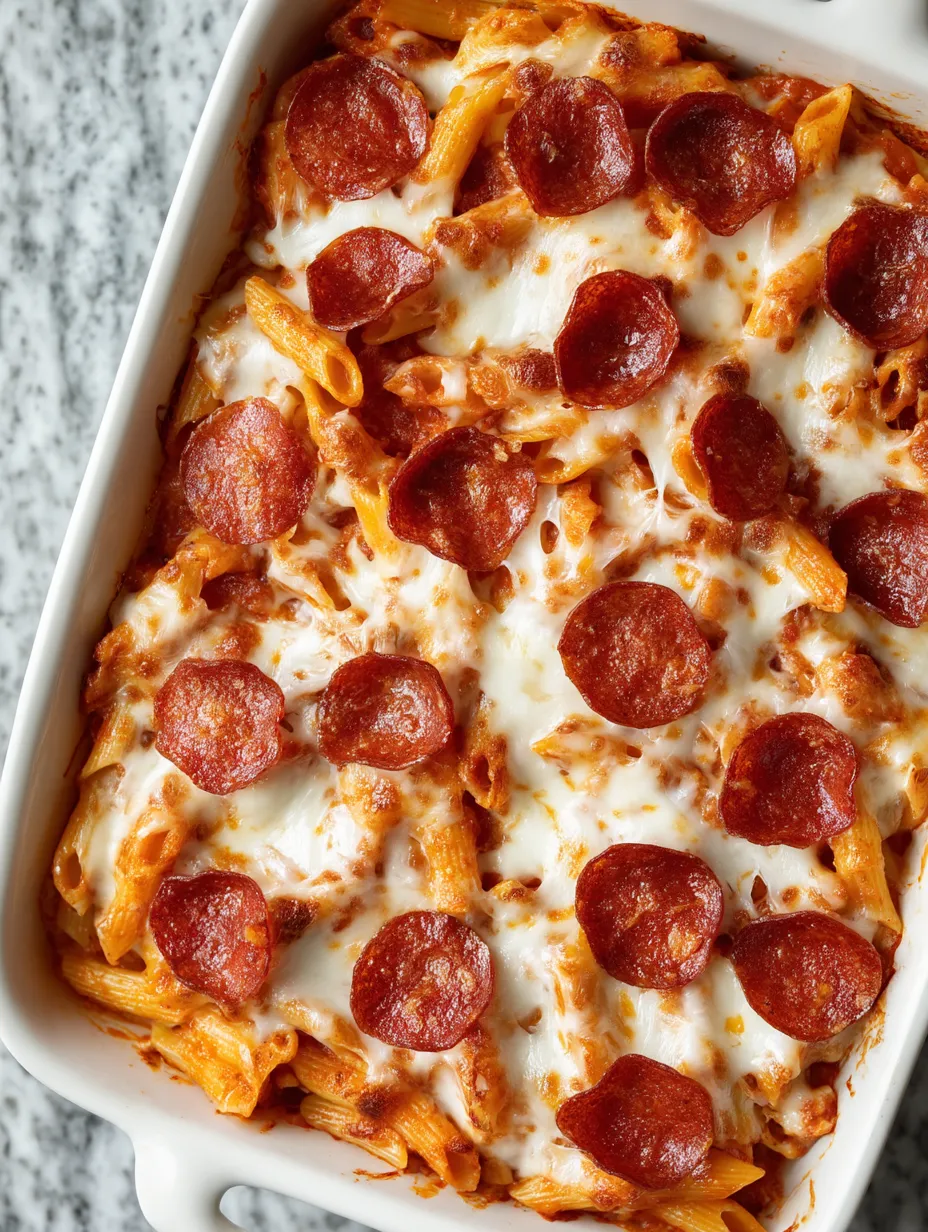 Pizza Pasta Bake