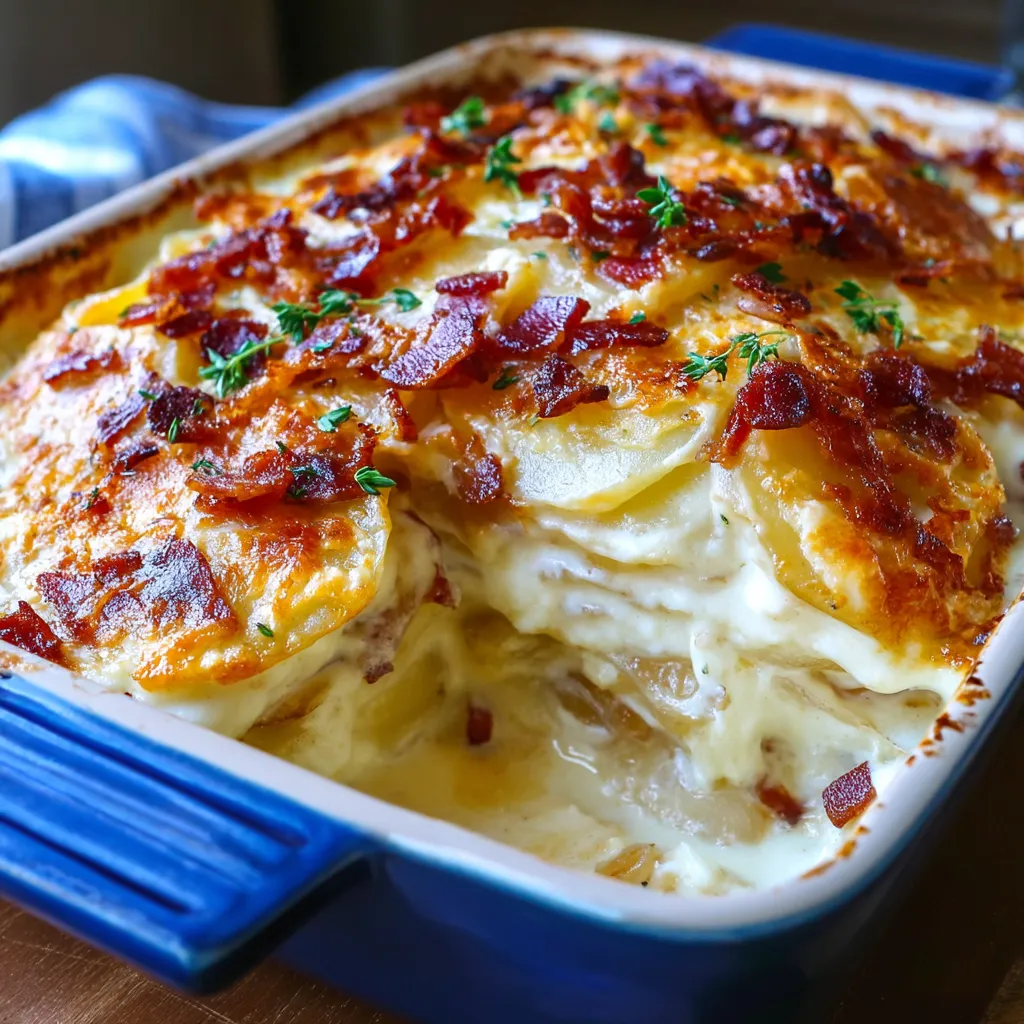 Loaded Scalloped Potatoes