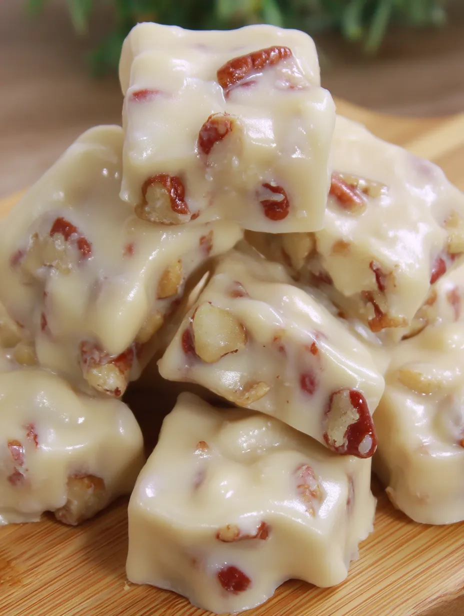 Vanilla Pecan Pralines
