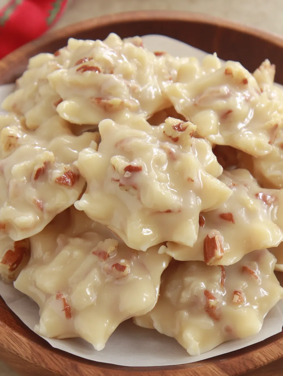 Vanilla Pecan Pralines