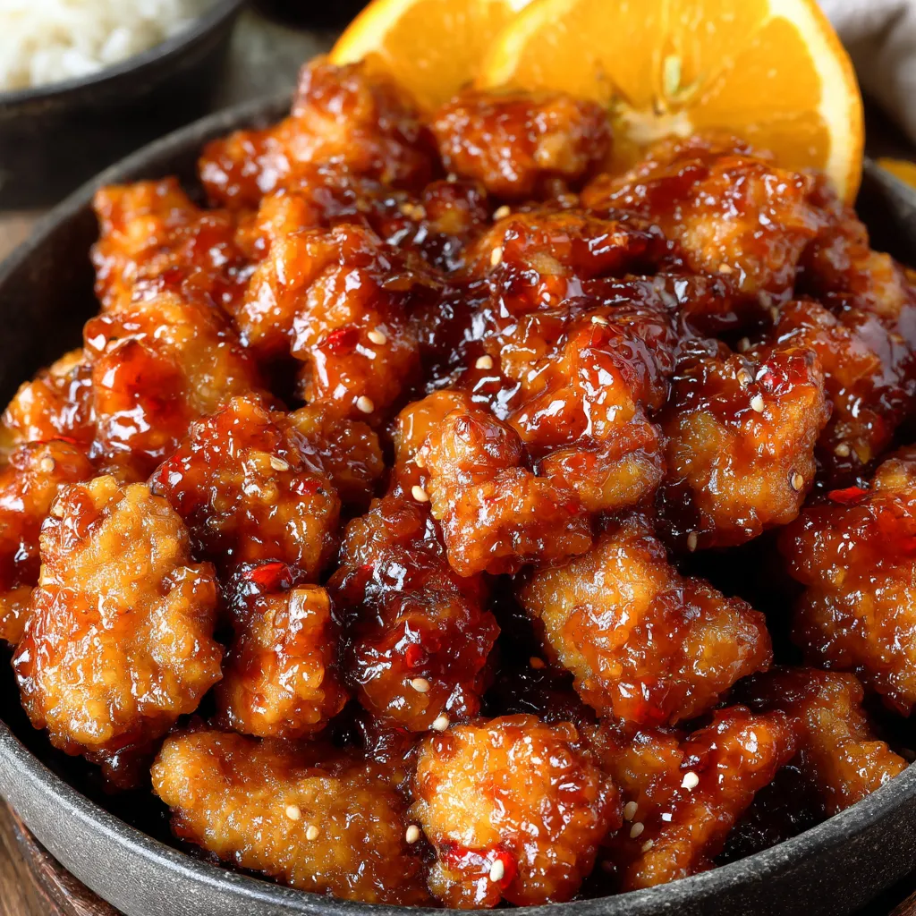 Baked Orange Chicken