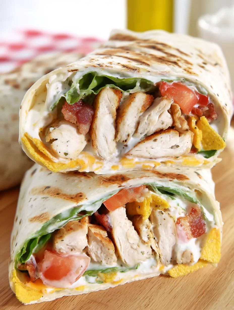 Chicken Bacon Ranch Crunchwrap