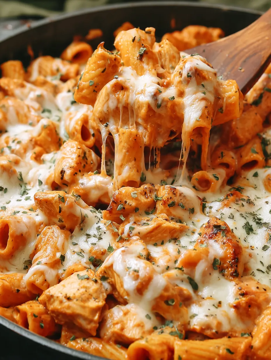 One Pot Chicken Parmesan Pasta