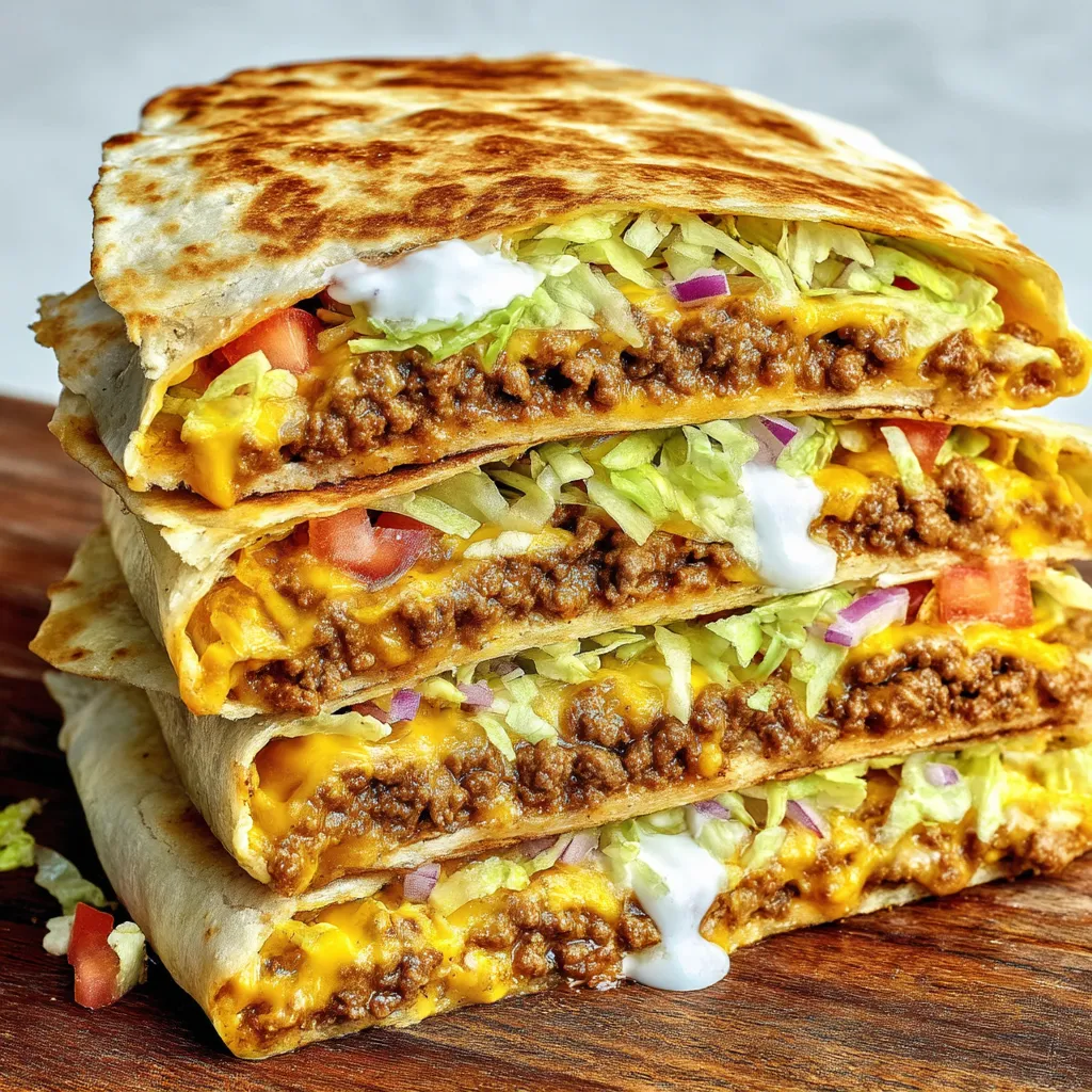 Copycat Crunchwrap Supreme Recipe