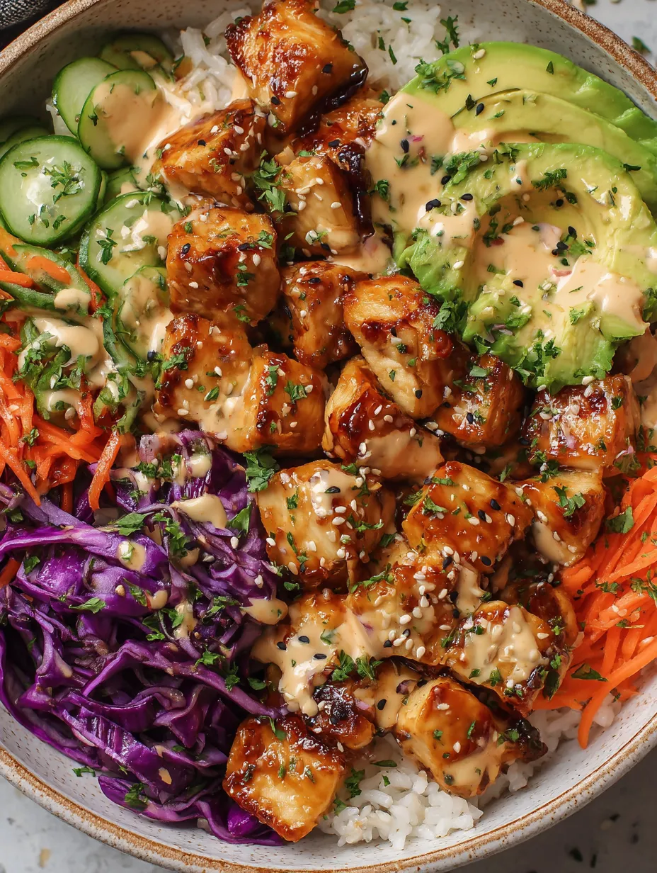 Bang Bang Chicken Bowl