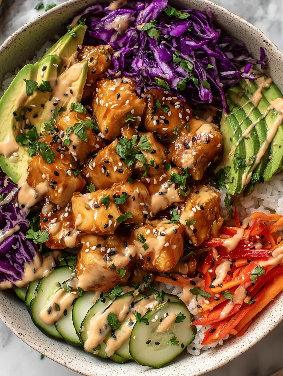 Bang Bang Chicken Bowl