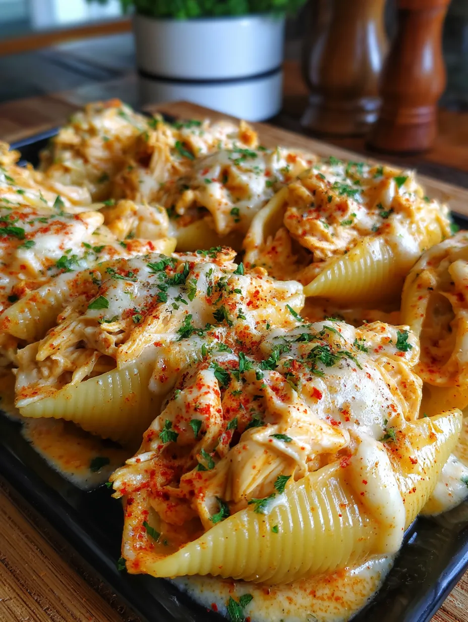 Creamy Cajun Chicken Shells