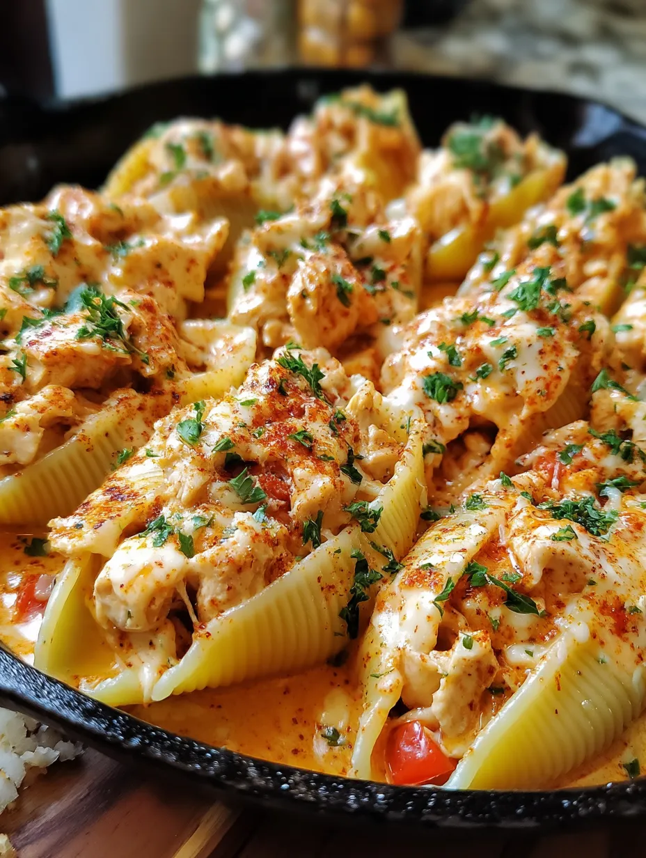 Creamy Cajun Chicken Shells