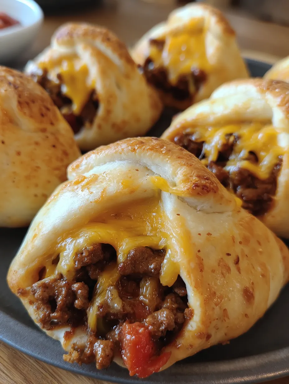 Air Fryer Cheesy Taco Bombs