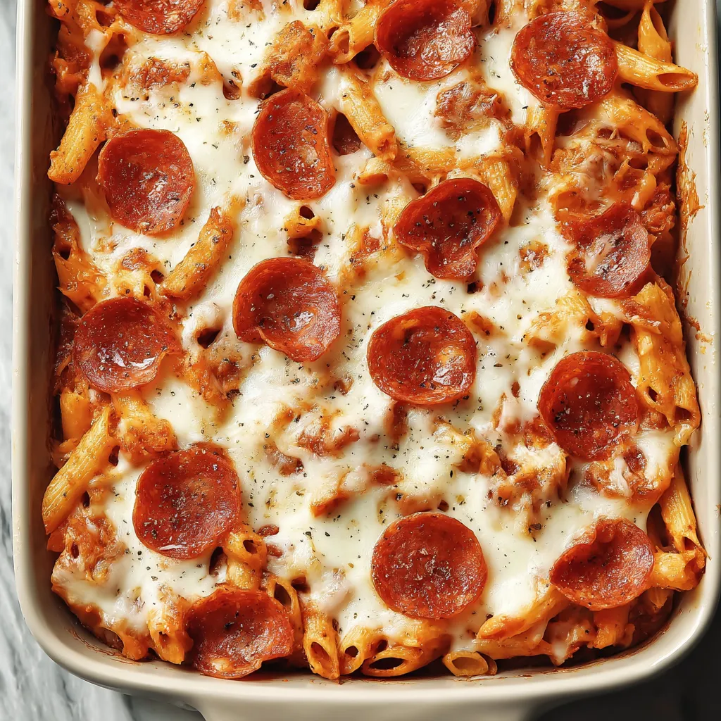 Pizza Pasta Bake