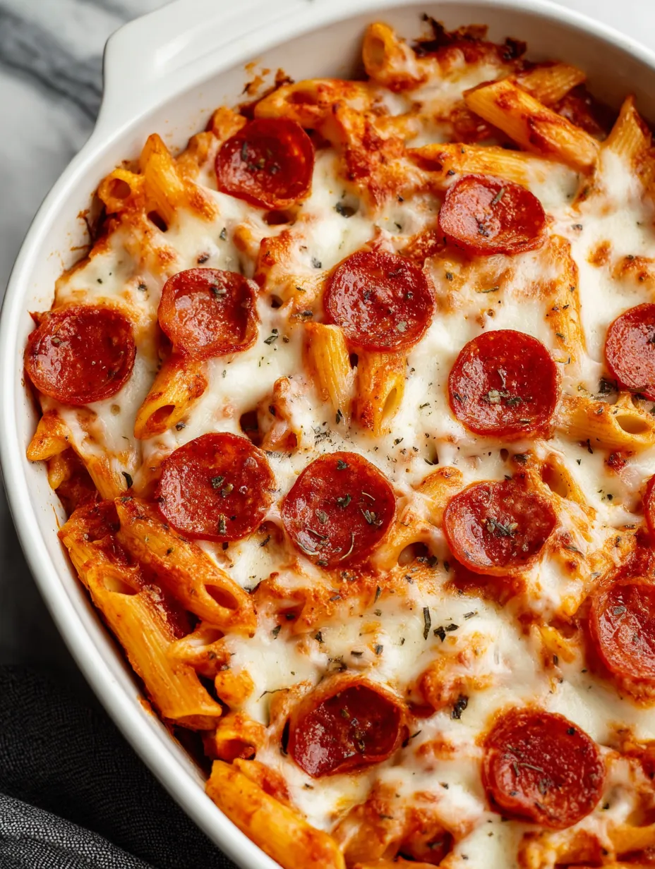 Pizza Pasta Bake