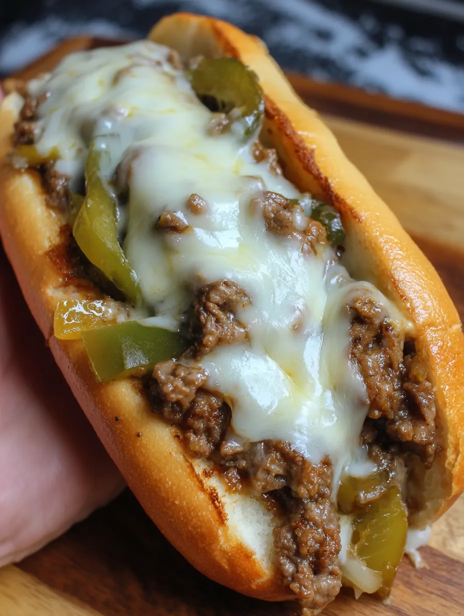 Philly Cheese Steak Sloppy Joes
