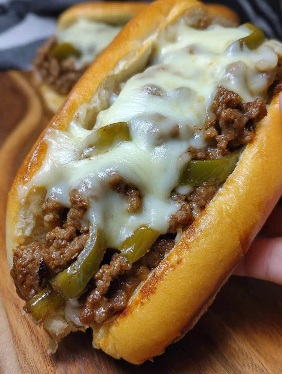 Philly Cheese Steak Sloppy Joes