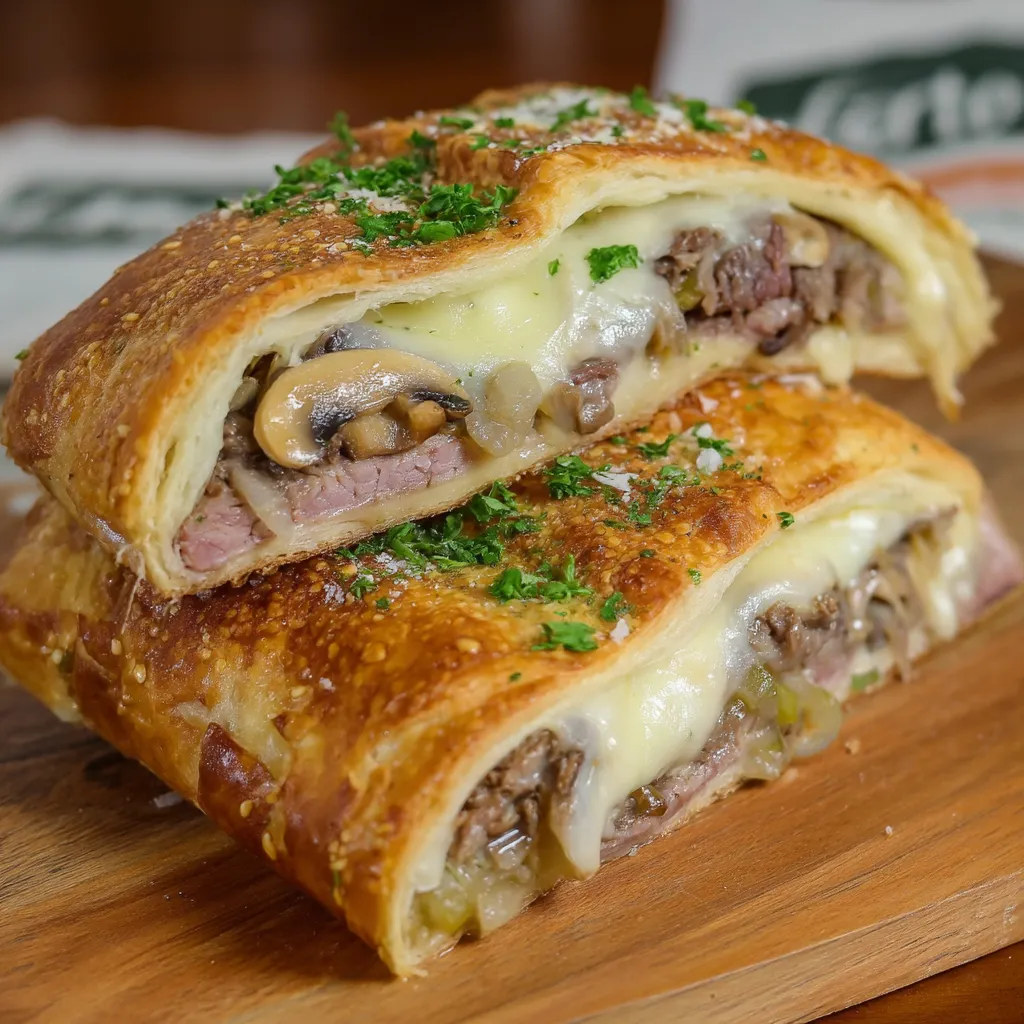 Cheesesteak Stromboli