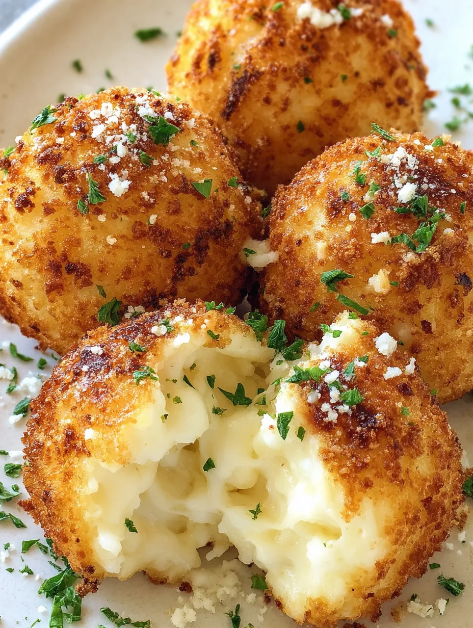 Air Fryer Cheesy Mashed Potato Balls