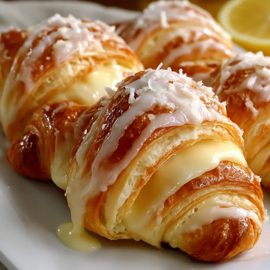 Lemon Cheesecake Crescent Rolls