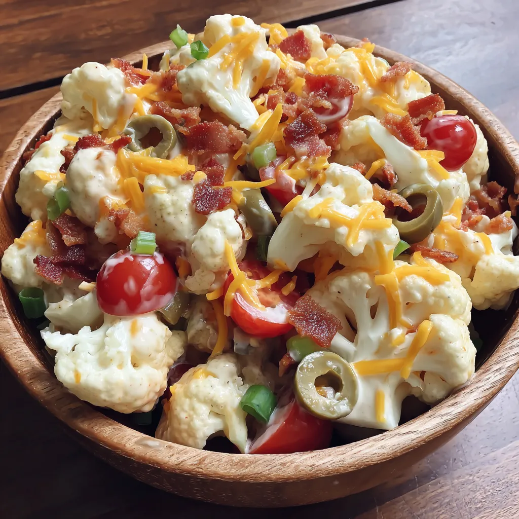 Ranch Cauliflower Salad