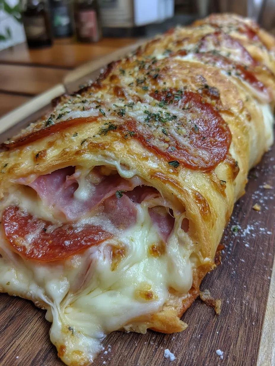 Homemade Stromboli
