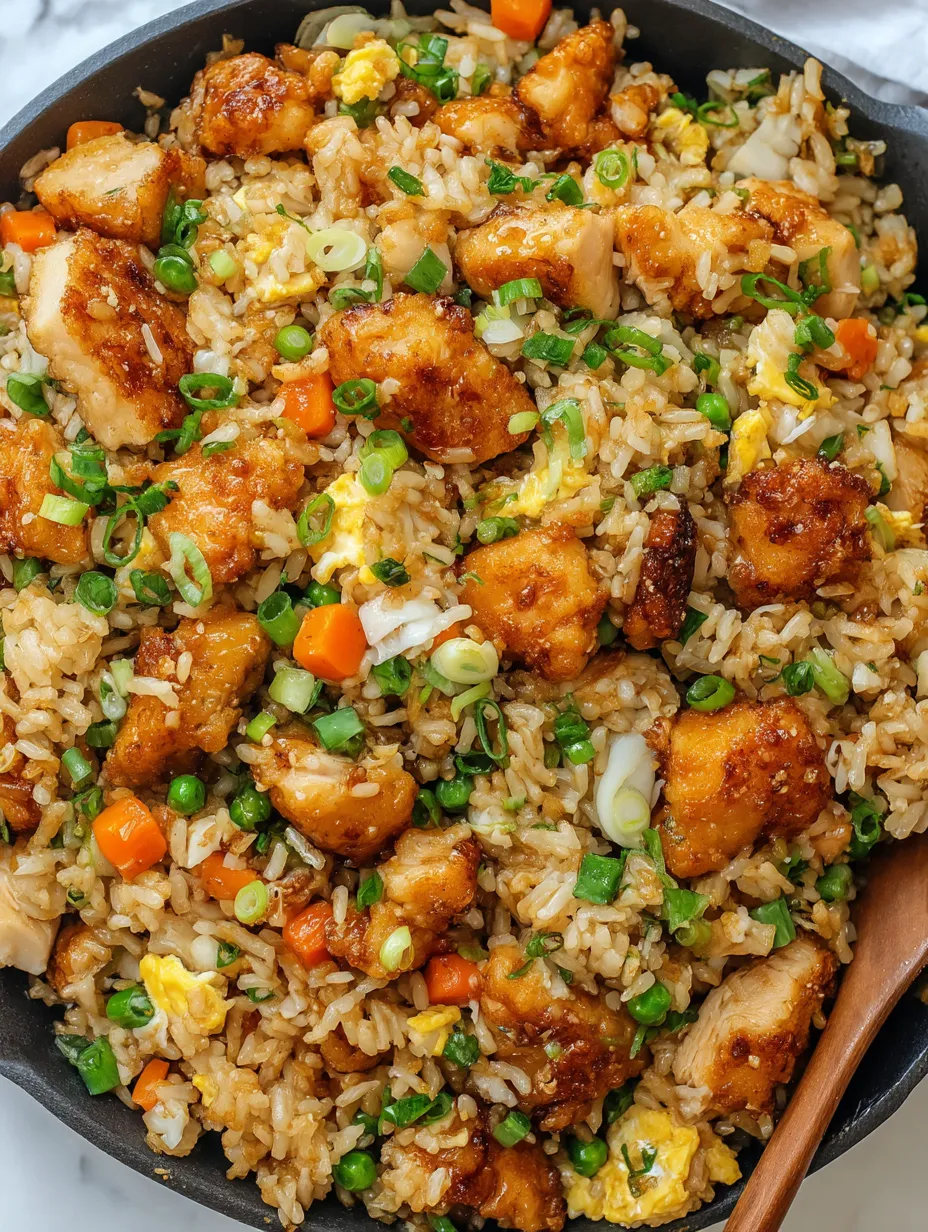 Bang Bang Chicken Fried Rice