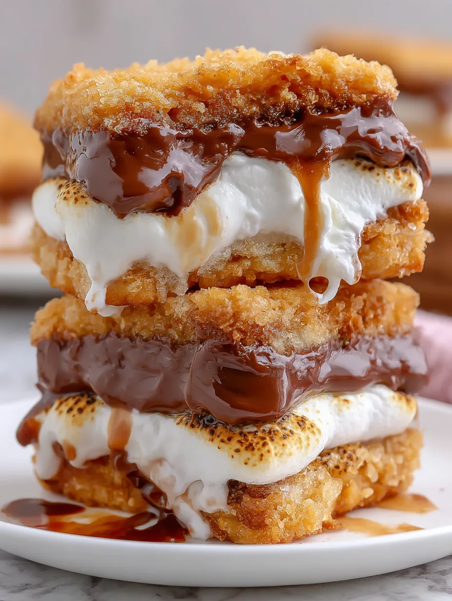 Deep Fried S'Mores