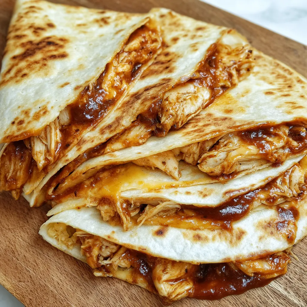 BBQ Chicken Quesadillas