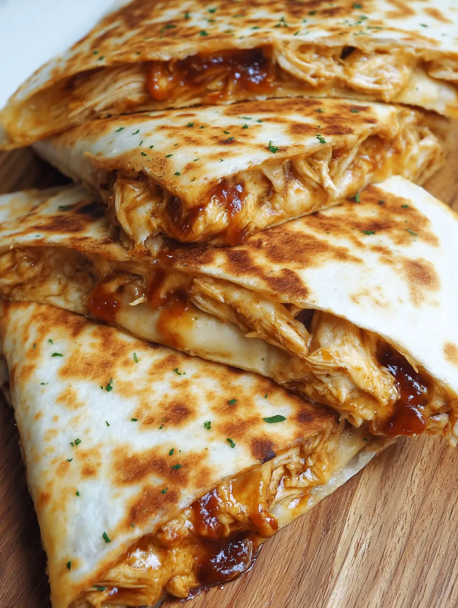 BBQ Chicken Quesadillas
