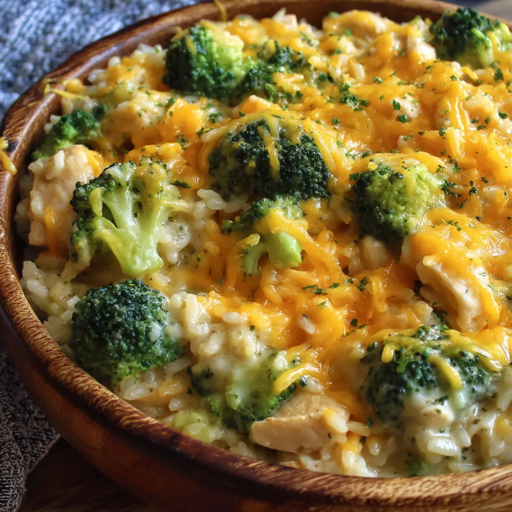 Chicken Broccoli Rice Casserole