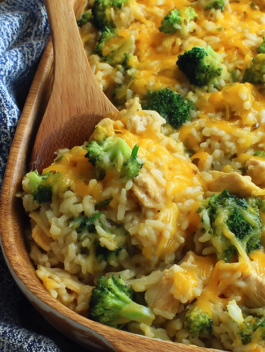 Chicken Broccoli Rice Casserole