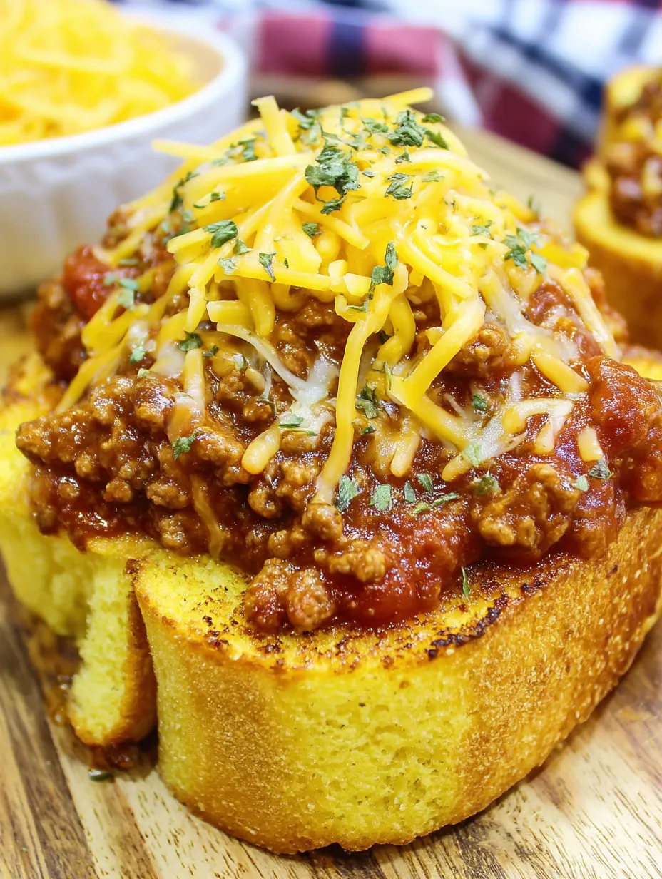 Texas Toast Sloppy Joes