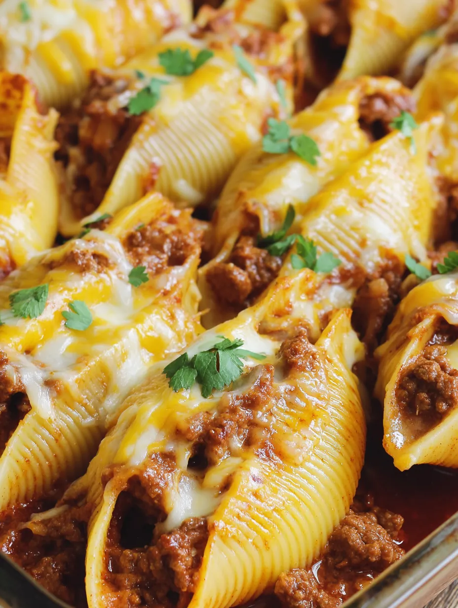 Taco Stuffed Shells