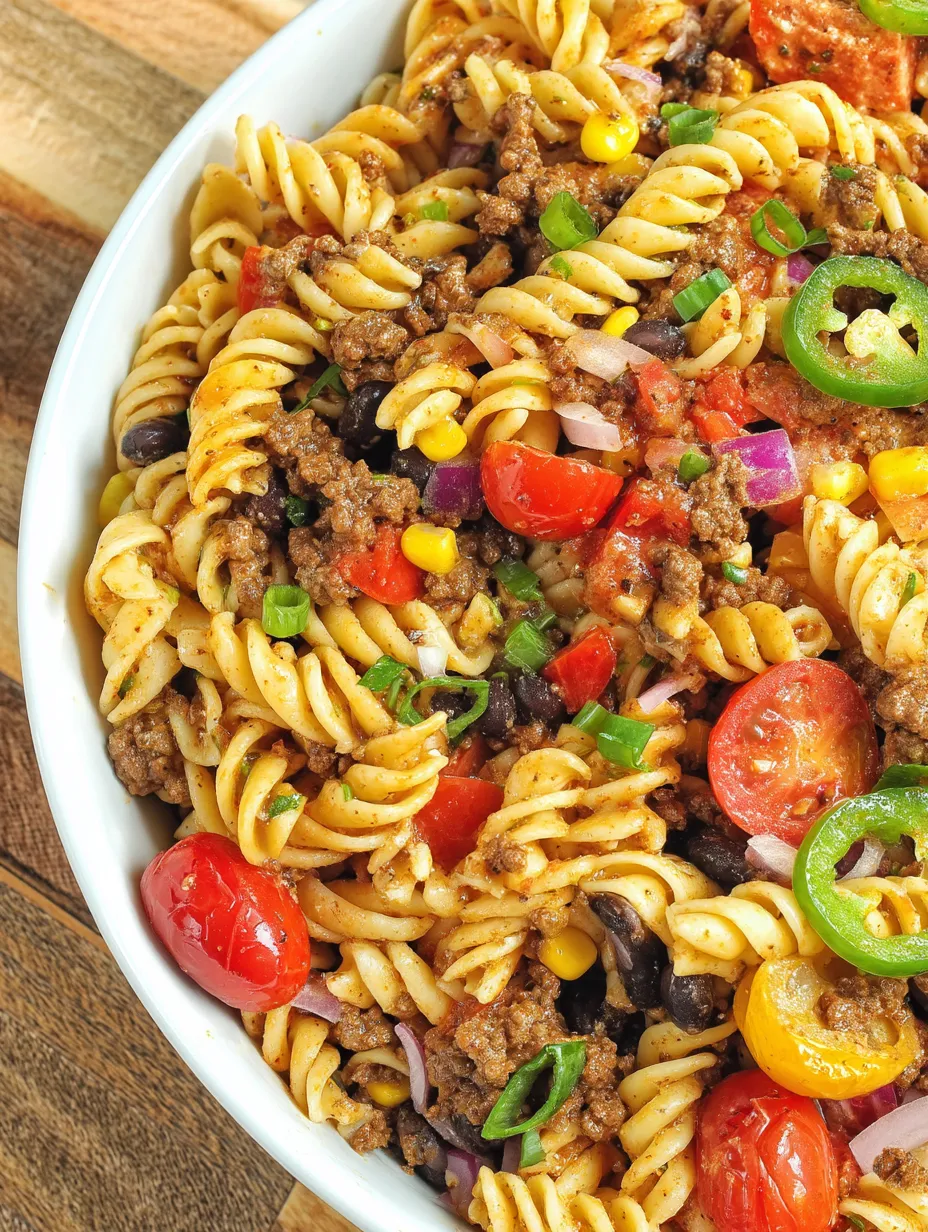 Cowboy Pasta Salad