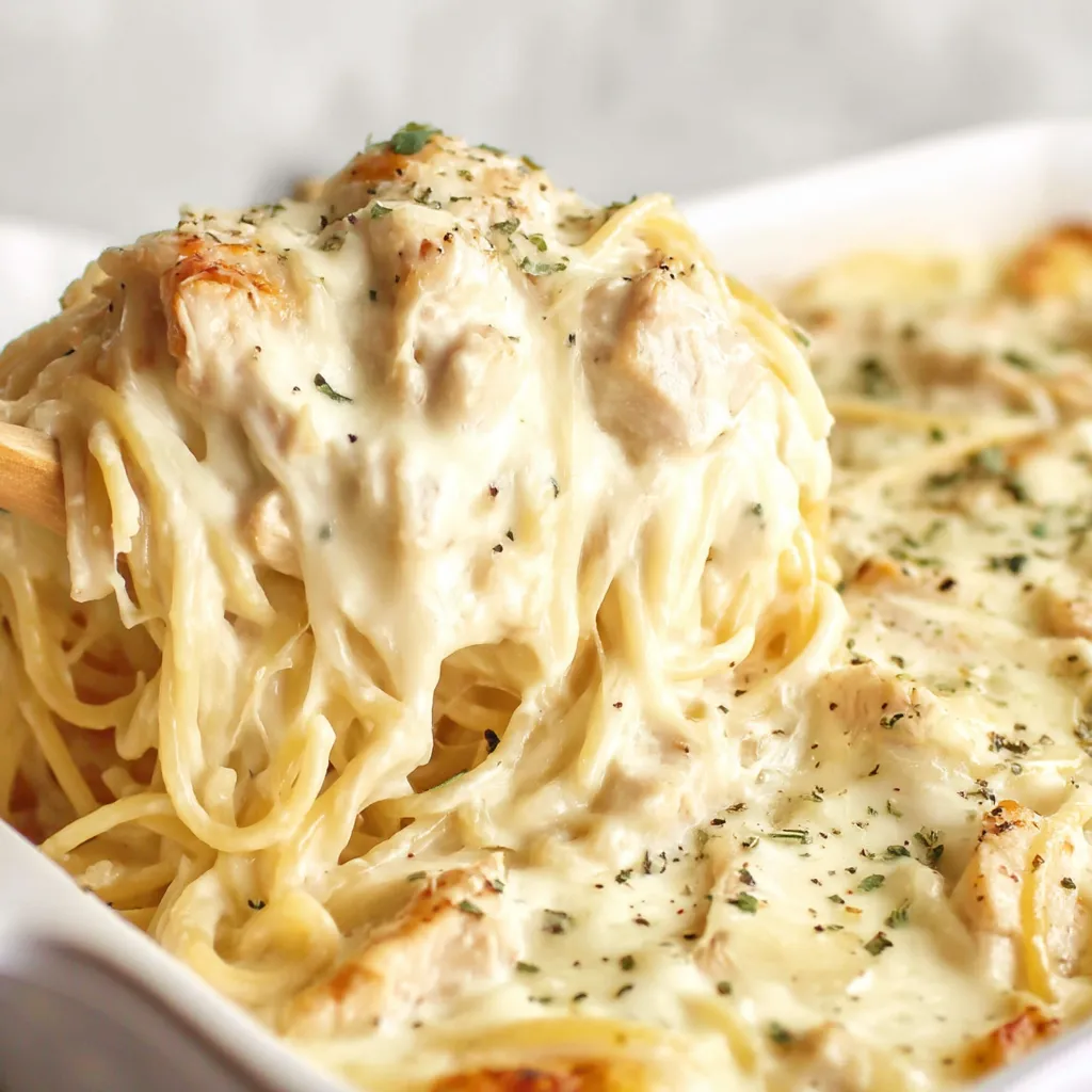 Ranch Chicken Spaghetti