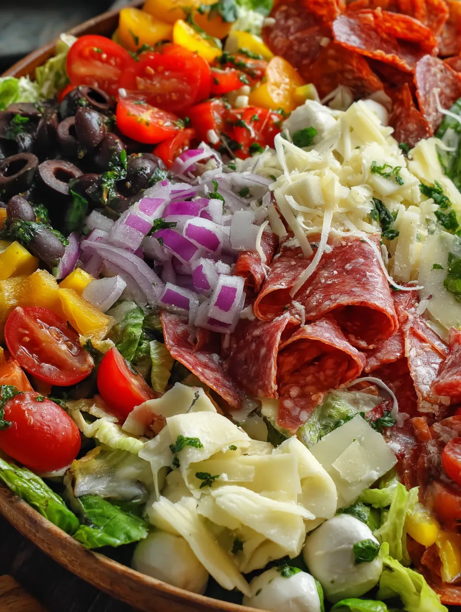 Bold & Zesty Italian Chopped Salad