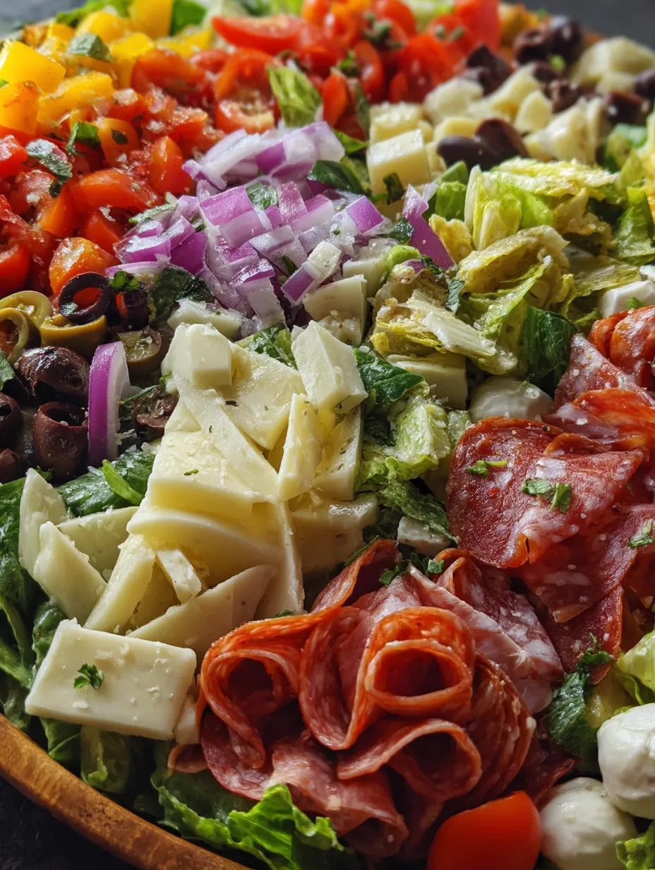 Bold & Zesty Italian Chopped Salad
