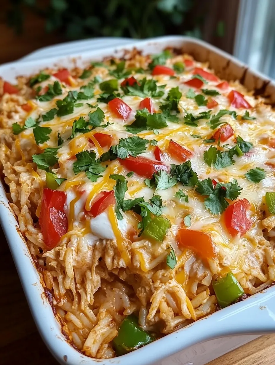 Fajita Chicken Casserole