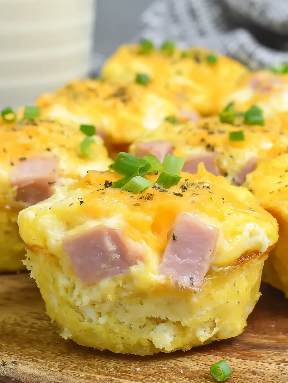 Ham and Cheese Egg Muffins